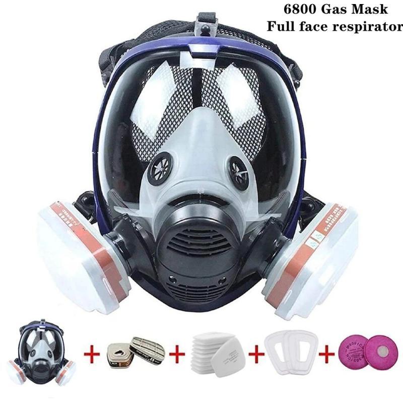 Dust Mask Construction - 화학 가스 마스크 6800 먼지 호흡기