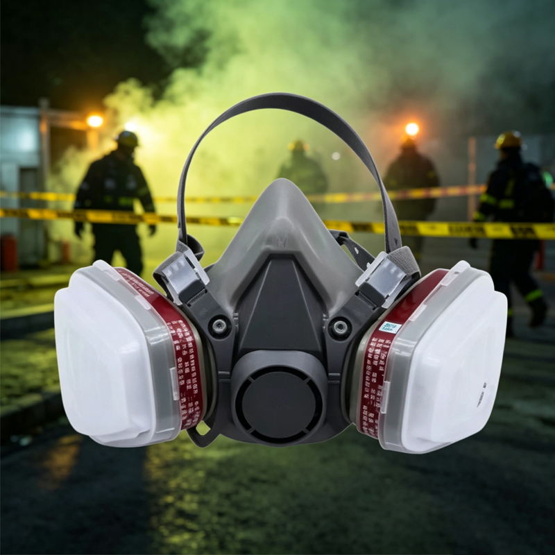 Dust Mask Construction - 가스 마스크 1개, 방진 도장 마스크,