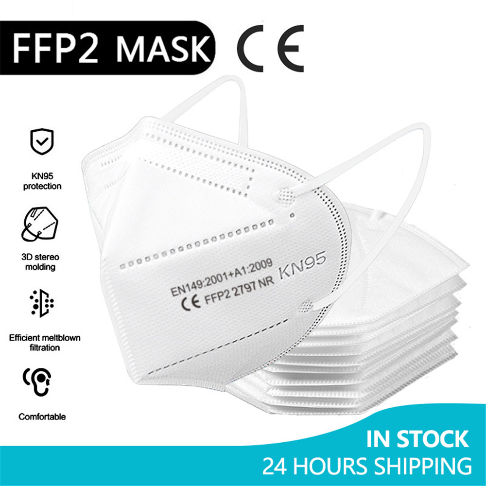 Disposable Surgical Mask - 10-100개 ffp2mask CE 마스카라스 키나95 인증