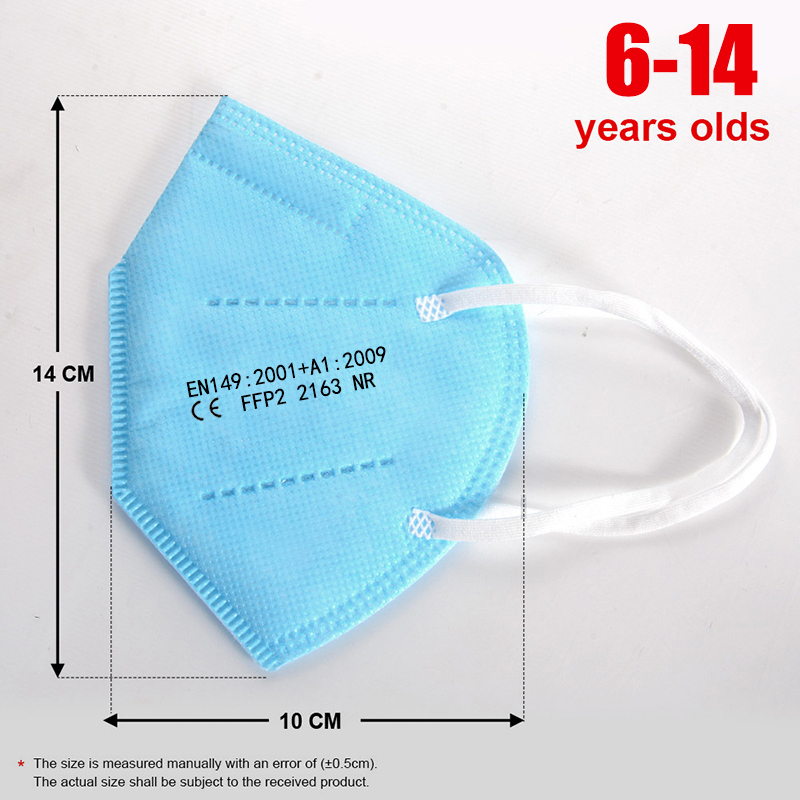 100개 어린이 마스카라 FPP2 블랙 KN95 CE  - Disposable Surgical Mask 리뷰 및 가격
