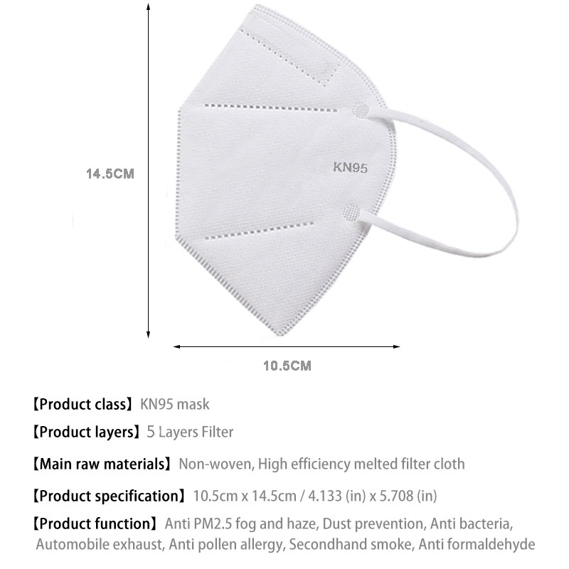 10-100PCS 마스카라 FFP2 페이스 마스크 CE - Disposable Surgical Mask 리뷰 및 가격