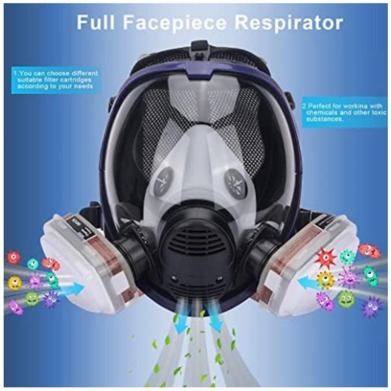 화학 가스 마스크 6800 먼지 호흡기 산업용 산성 가 - Dust Mask Construction 리뷰 및 가격