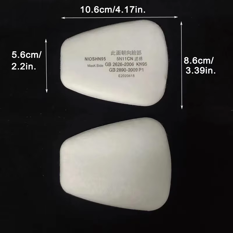 5N11 먼지 면 필터 종이 501 홀더 3M 6001 - Dust Mask Construction 리뷰 및 가격